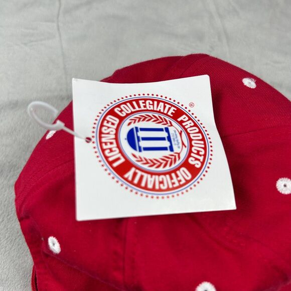 Collegiate Wisconsin Badgers EST. 1849 Sports Hat Cap One Size Red Vintage - Picture 8 of 8